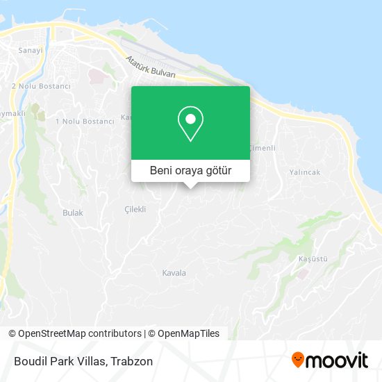 Boudil Park Villas harita