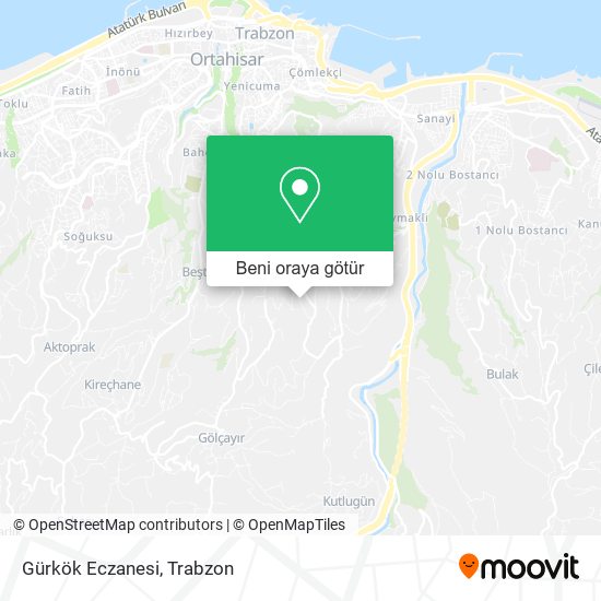Gürkök Eczanesi harita