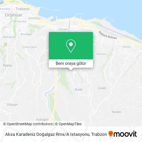 Aksa Karadeniz Doğalgaz Rms / A Istasyonu harita
