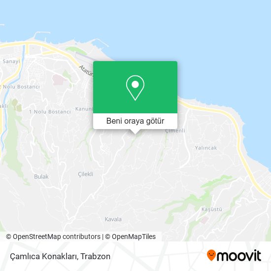 Çamlıca Konakları harita