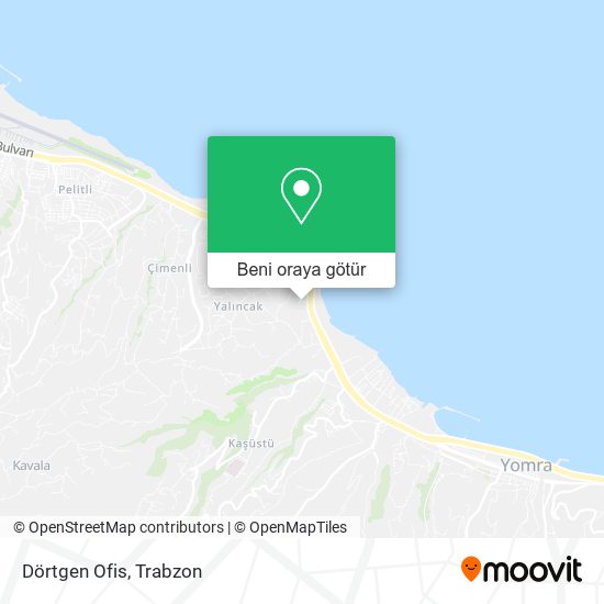 Dörtgen Ofis harita