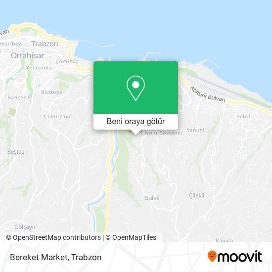 Bereket Market harita