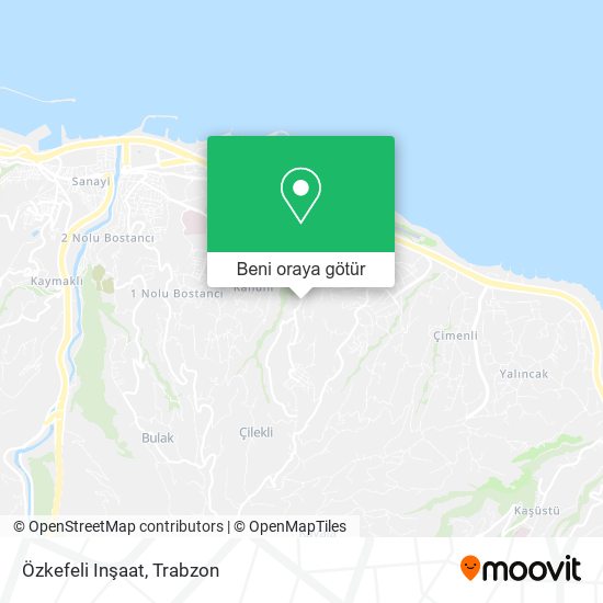 Özkefeli Inşaat harita