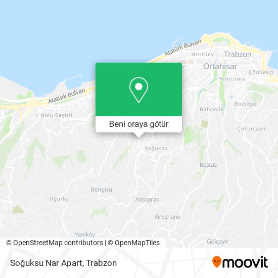 Soğuksu Nar Apart harita