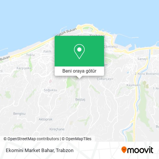 Ekomini Market Bahar harita