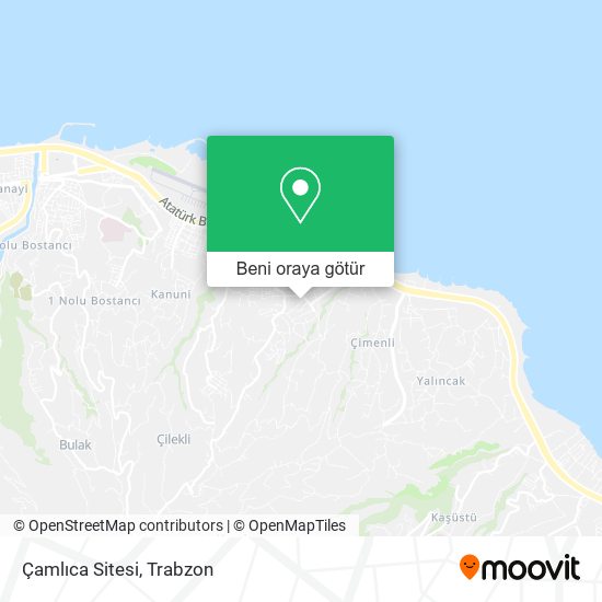 Çamlıca Sitesi harita