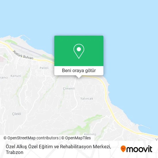 Özel Alkış Özel Eğitim ve Rehabilitasyon Merkezi harita
