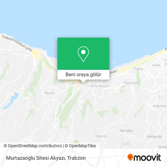Murtazaoglu Sitesi Akyazı harita