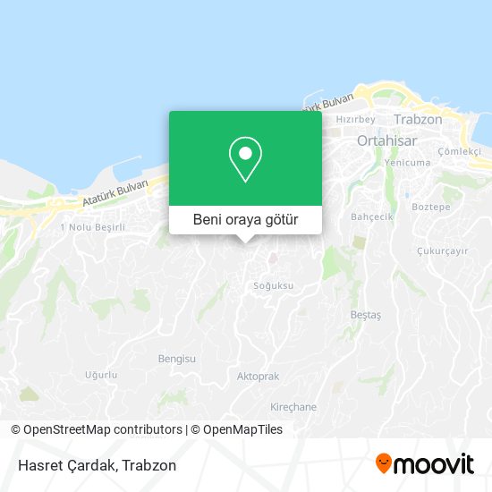 Hasret Çardak harita