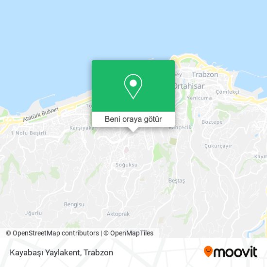 Kayabaşı Yaylakent harita