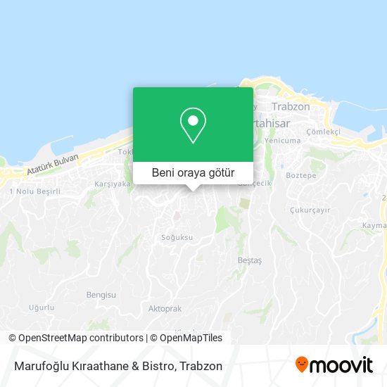 Marufoğlu Kıraathane & Bistro harita