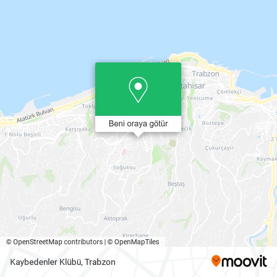 Kaybedenler Klübü harita