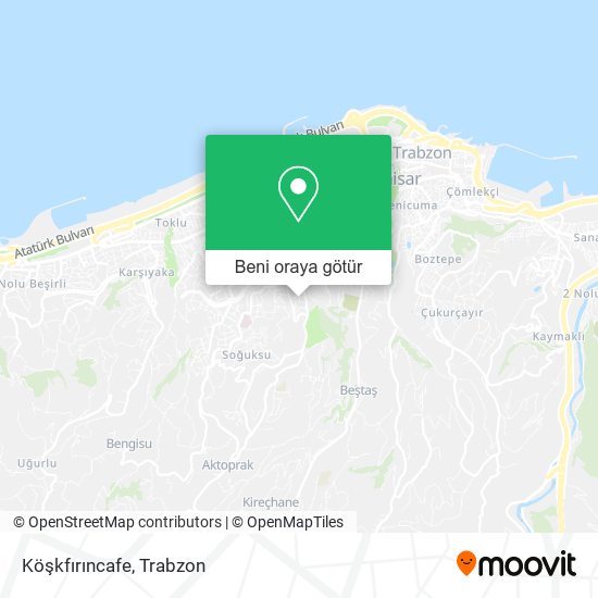 Köşkfırıncafe harita