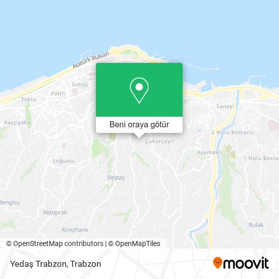 Yedaş Trabzon harita