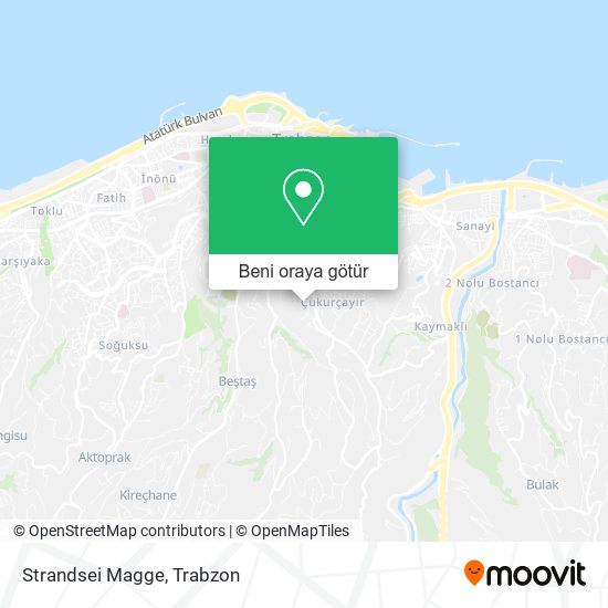 Strandsei Magge harita