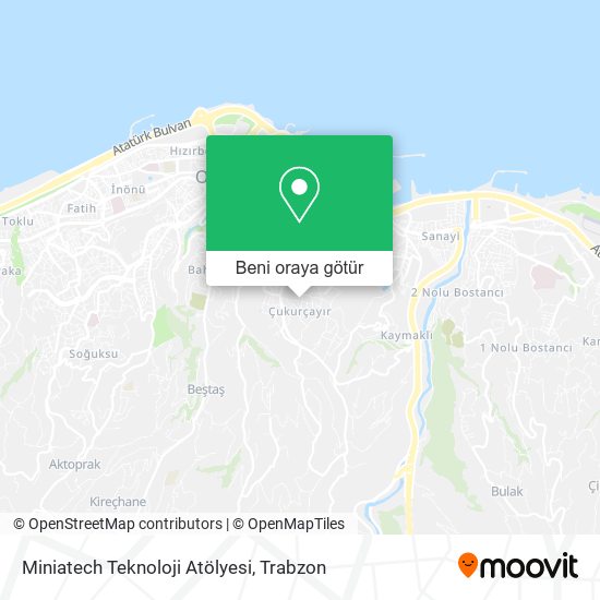 Miniatech Teknoloji Atölyesi harita