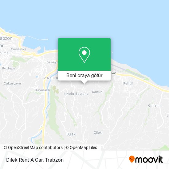 Dılek Rent A Car harita