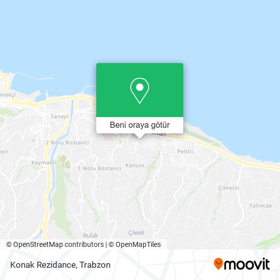 Konak Rezidance harita