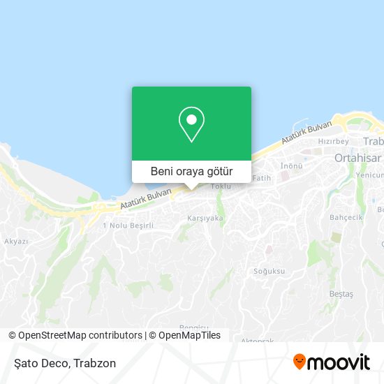 Şato Deco harita