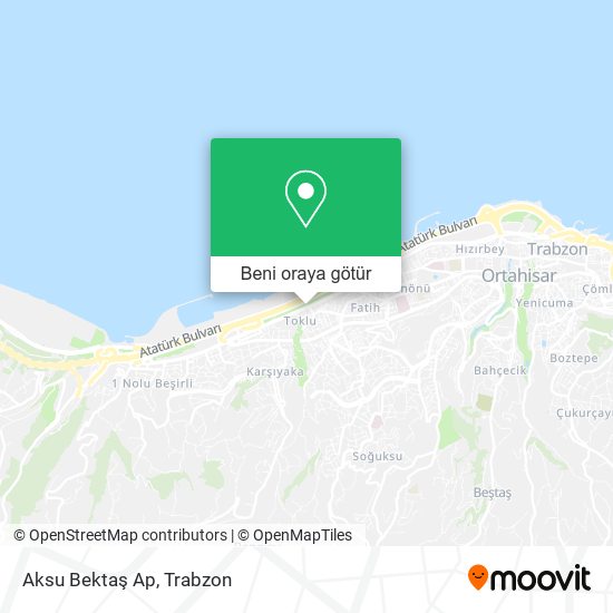 Aksu Bektaş Ap harita