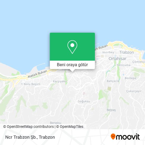 Ncr Trabzon Şb. harita