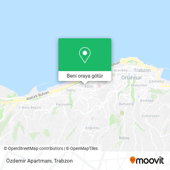 Özdemir Apartmanı harita