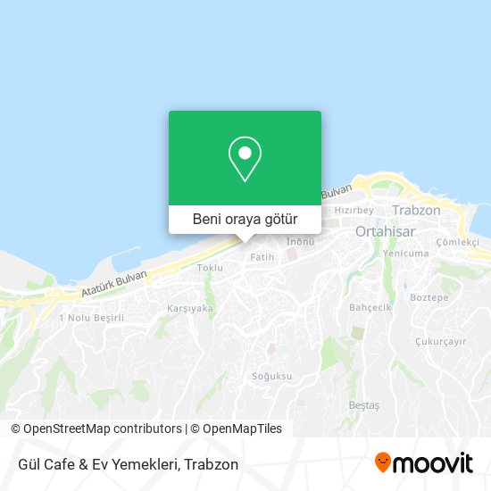Gül Cafe & Ev Yemekleri harita