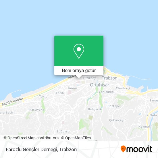 Farozlu Gençler Derneği harita