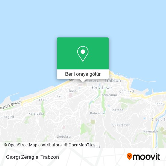 Gıorgı Zeragıa harita