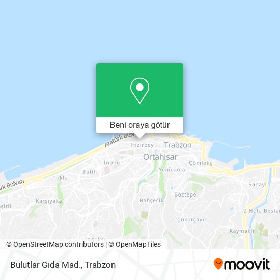 Bulutlar Gıda Mad. harita