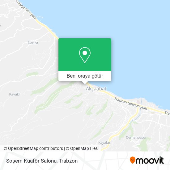 Soşem Kuaför Salonu harita