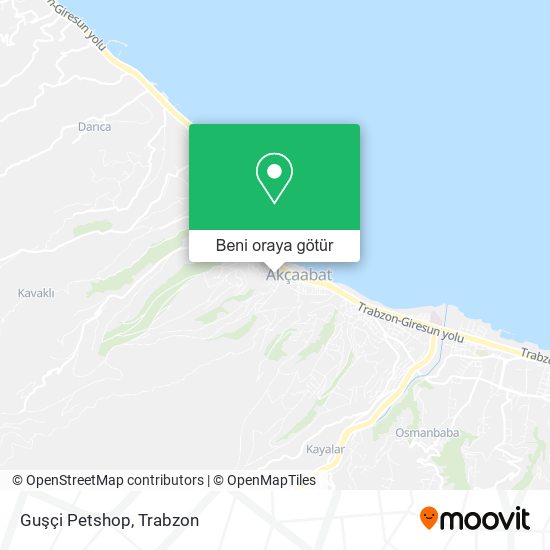 Guşçi Petshop harita