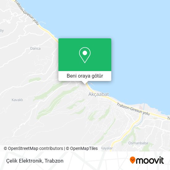 Çelik Elektronik harita