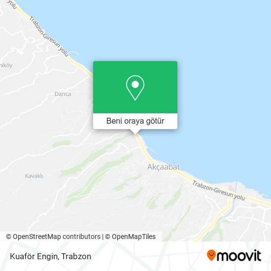 Kuaför Engin harita