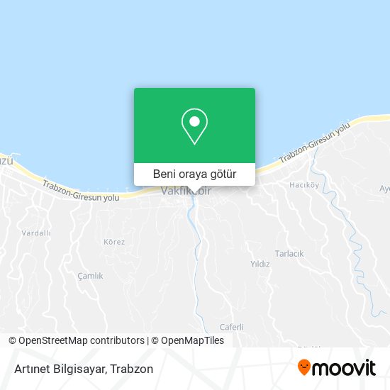 Artınet Bilgisayar harita