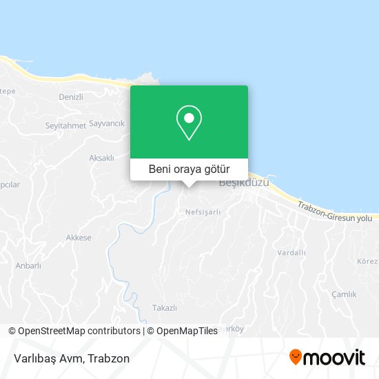 Varlıbaş Avm harita