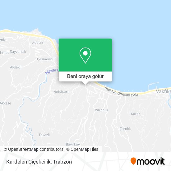 Kardelen Çiçekcilik harita