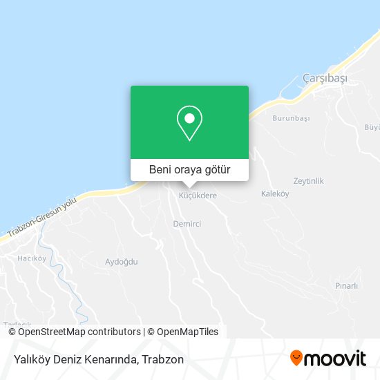 Yalıköy Deniz Kenarında harita