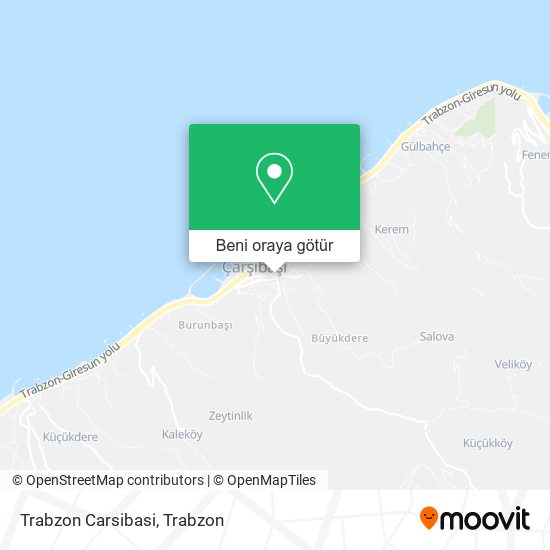 Trabzon Carsibasi harita