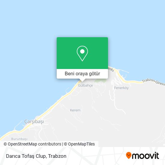Darıca Tofaş Clup harita