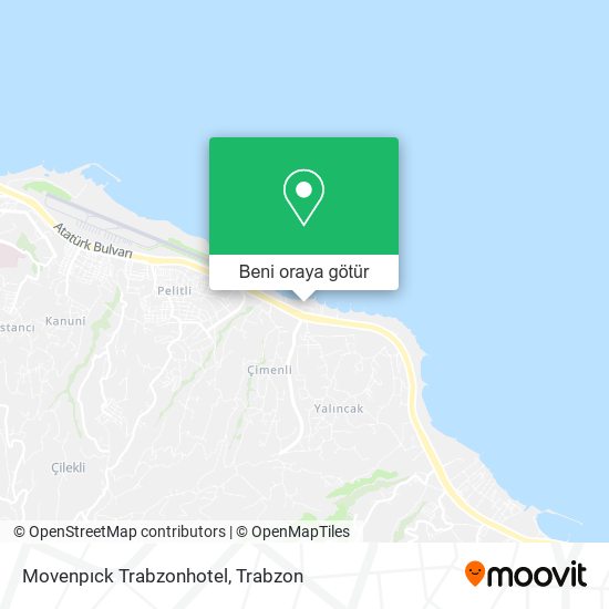 Movenpıck Trabzonhotel harita
