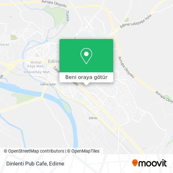 Dinlenti Pub Cafe harita