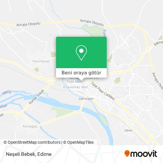 Neşeli Bebek harita