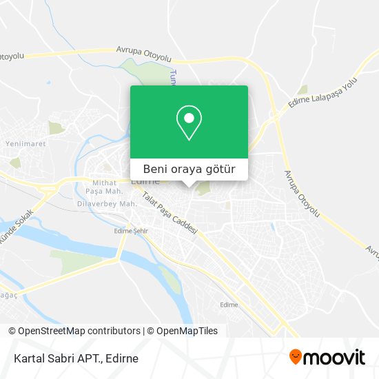 Kartal Sabri APT. harita