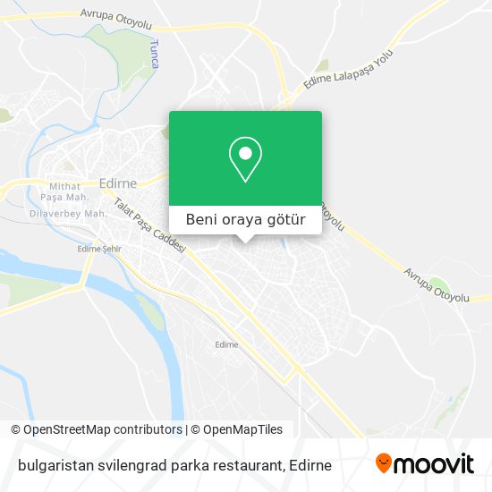 bulgaristan svilengrad parka restaurant harita