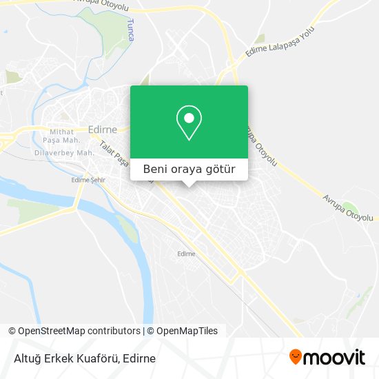 Altuğ Erkek Kuaförü harita