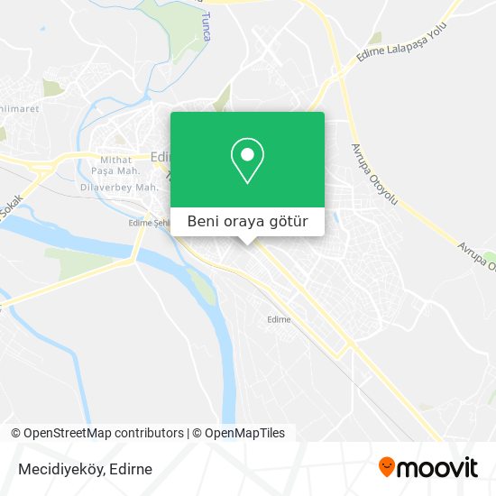Mecidiyeköy harita