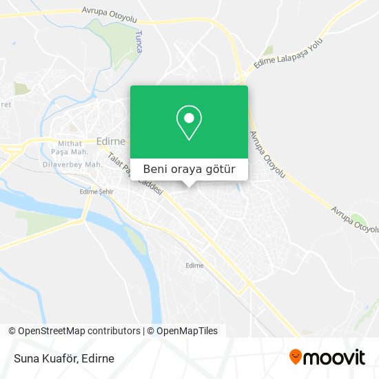 Suna Kuaför harita