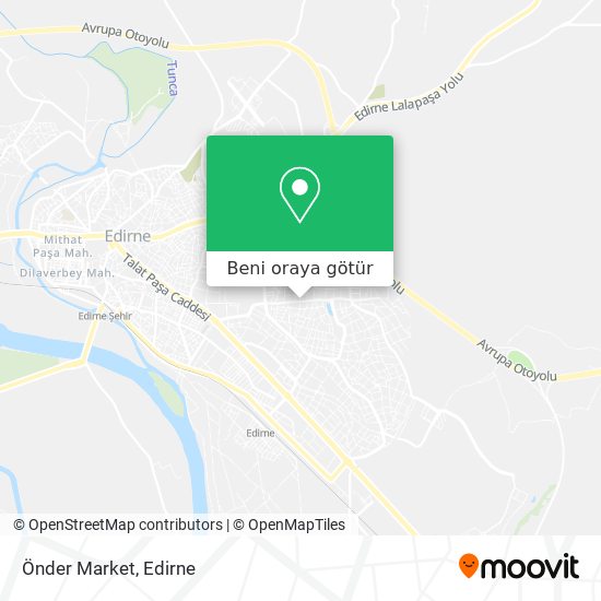 Önder Market harita
