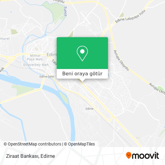 Ziraat Bankası harita